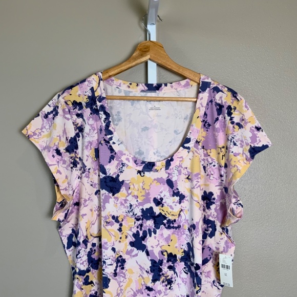 Anthropologie Short-Sleeve Scoop-Neck Tee - Picture 7 of 16